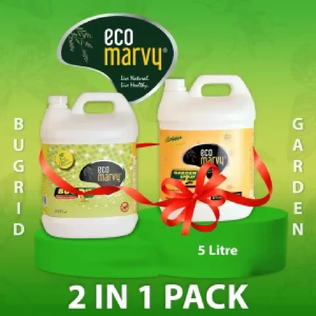 𝟮𝗶𝗻𝟭 𝗣𝗮𝗰𝗸: 𝗕𝗲𝗱 𝗕𝘂𝗴𝘀 𝗞𝗶𝗹𝗹𝗲𝗿 & 𝗚𝗮𝗿𝗱𝗲𝗻 𝗦𝗽𝗿𝗮𝘆(𝟓𝑳) Concentrate | Zero Chemical | 1:10 Water Mix | Highly Safe for Kids, Pets & Environment