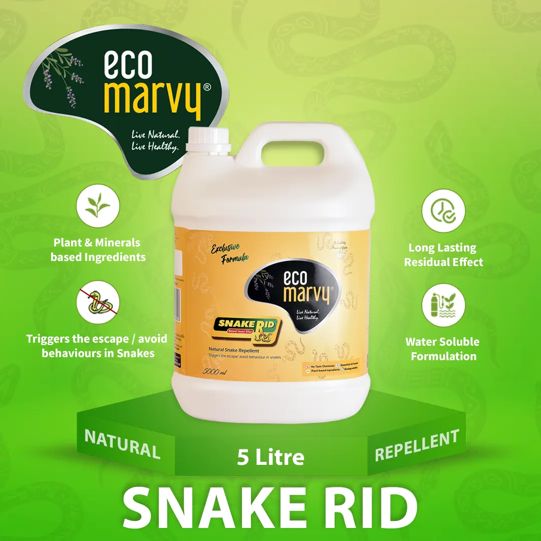 𝗕𝗲𝘀𝘁 𝗦𝗻𝗮𝗸𝗲 𝗥𝗲𝗽𝗲𝗹𝗹𝗲𝗻𝘁 (𝟱𝗟) Concentrate | 100% Natural Ingredient Formulation | 1:10 Water Mix | Highly Safe for Pets & Kids