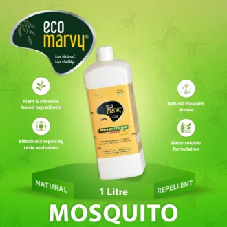 𝗠𝗼𝘀𝗾𝘂𝗶𝘁𝗼 𝗥𝗲𝗽𝗲𝗹𝗹𝗲𝗻𝘁 𝗟𝗶𝗾𝘂𝗶𝗱 (𝟭𝗟) Concentrate | Repels Mosquito by Odour | Non-Toxic | 1:10 Water Mix | Natural Ingredient Formulation