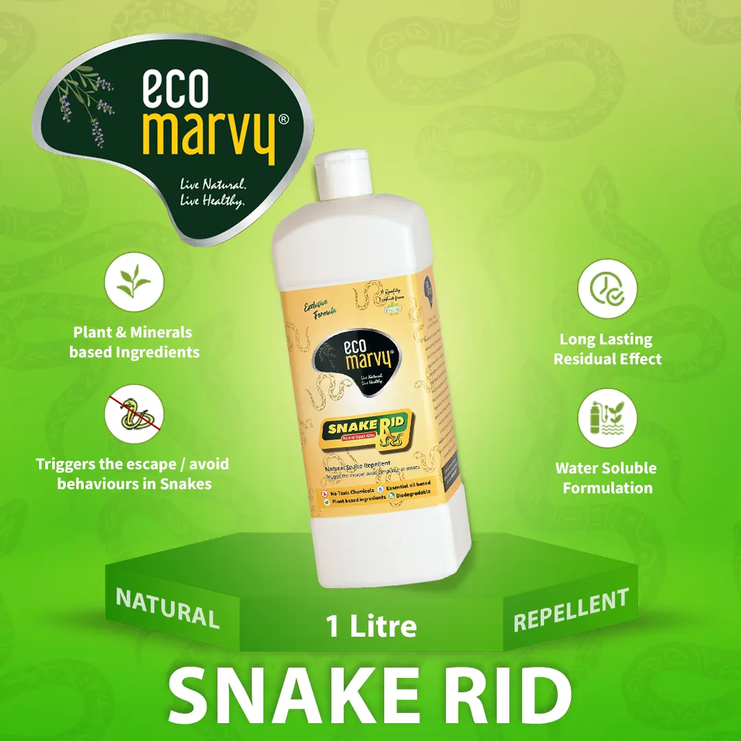 𝗦𝗻𝗮𝗸𝗲 𝗥𝗲𝗽𝗲𝗹𝗹𝗲𝗻𝘁 𝗟𝗶𝗾𝘂𝗶𝗱 (𝟭𝗟) Concentrate | Repels Snake by Odour | Non-Toxic | 1:10 Water Mix | Natural Ingredient Formulation