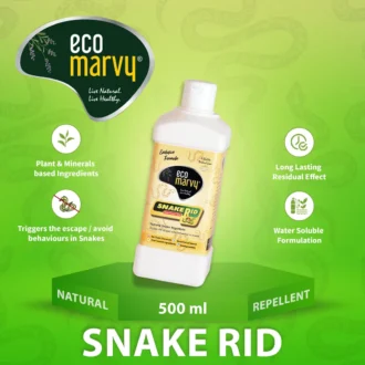 𝗡𝗮𝘁𝘂𝗿𝗮𝗹 𝗦𝗻𝗮𝗸𝗲 𝗥𝗲𝗽𝗲𝗹𝗹𝗲𝗻𝘁 𝗦𝗽𝗿𝗮𝘆 (𝟱𝟬𝟬𝗺𝗹) Concentrate | Zero Chemicals | Zero Allergy | 1:10 Water Mix | Highly Safe for Kids & Pets