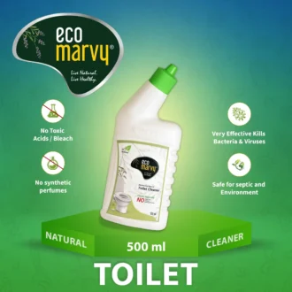 𝗡𝗮𝘁𝘂𝗿𝗮𝗹 𝗧𝗼𝗶𝗹𝗲𝘁 𝗖𝗹𝗲𝗮𝗻𝗲𝗿 (𝟱𝟬𝟬𝗺𝗹) | Zero Chemicals | Zero Allergy | Highly Safe for Kids & Pets